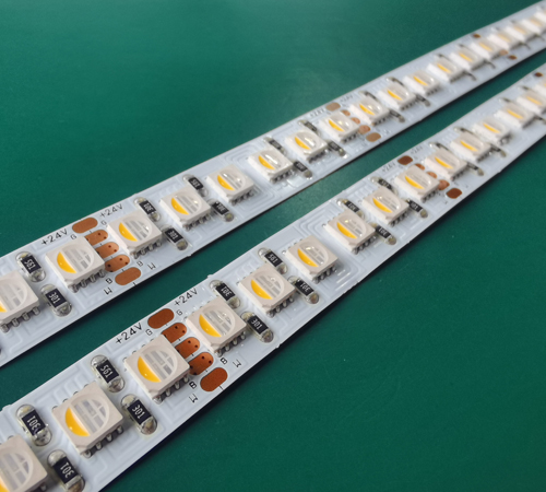 نئی آمد 2: اعلیٰ معیار کا RGBW LED سٹرپ لائٹ 120leds پروجیکٹ لائٹنگ فکسچر۔